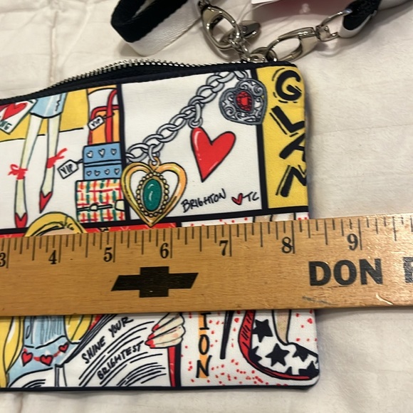 NWT Brighton Tom Clancy Collab Fashionista Adjustable  Removable Strap Comic Bag - Picture 9 of 10